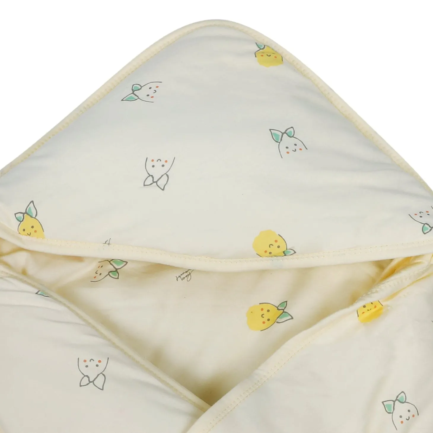 Baby Moo Cuddly Pet 100 % Cotton Wrapper - Yellow
