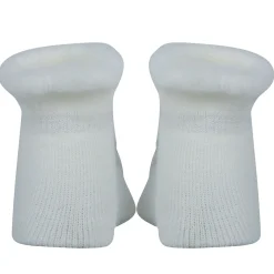 Baby Moo 3D Birdy Home Anti-Skid Socks Pack of 2 - Yellow, Cream