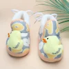 Baby Moo 3D Ducky Duck Soft Slip-On Anti-Skid Plush Warm Booties - Yellow
