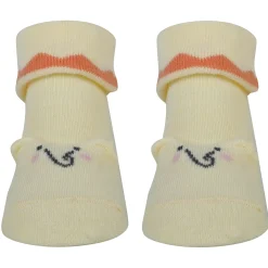 Baby Moo 3D Elephant Anti-Skid Socks Booties Pack of 3 - Pink, Multicolour