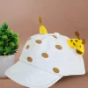 Baby Moo 3D Giraffe Blue Cap