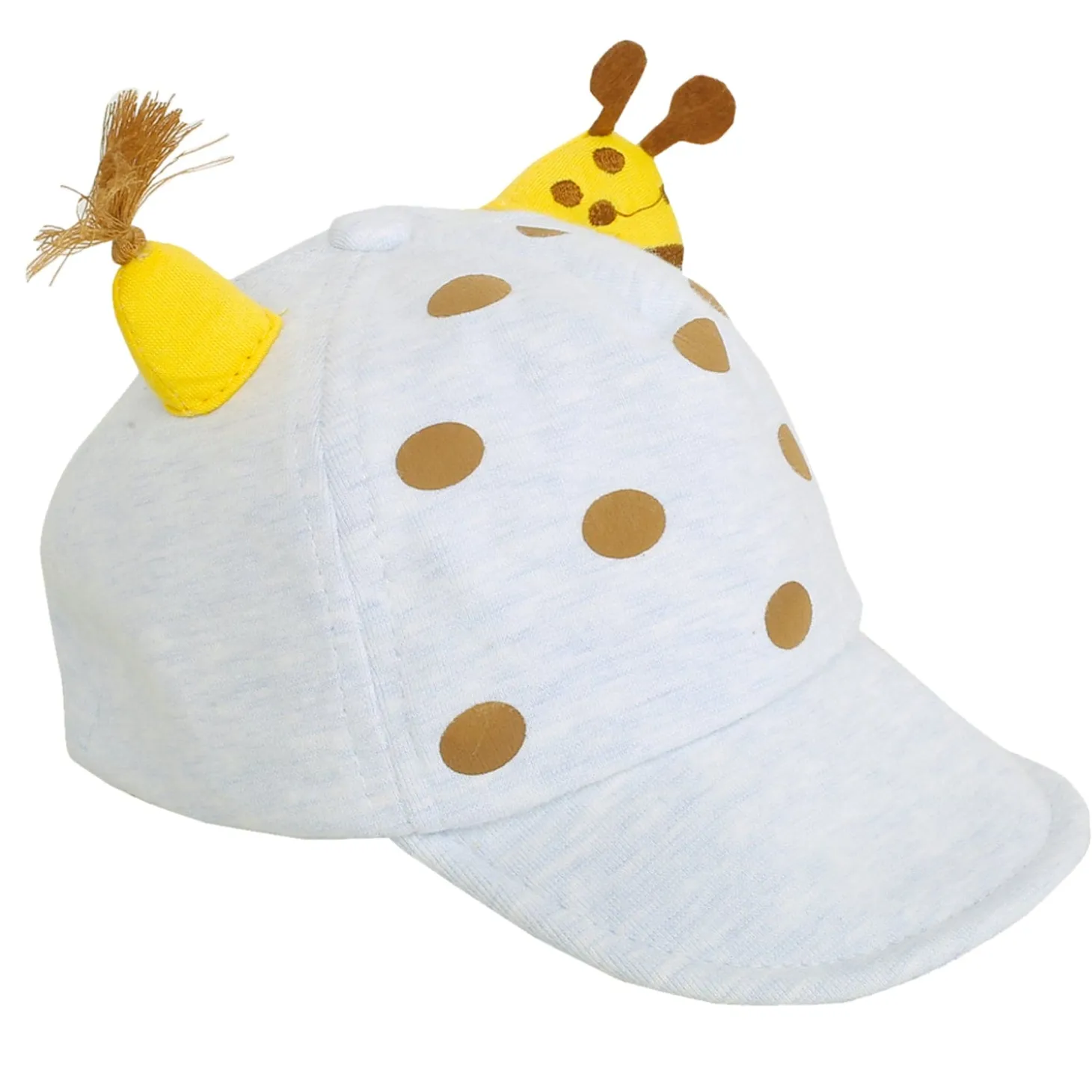 Baby Moo 3D Giraffe Blue Cap