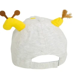 Baby Moo 3D Giraffe Grey Cap