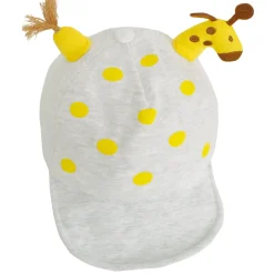 Baby Moo 3D Giraffe Grey Cap