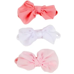 Baby Moo Daddy's Heart Infant Girl 6-Piece Gift Hairband And Socks Set - Pink