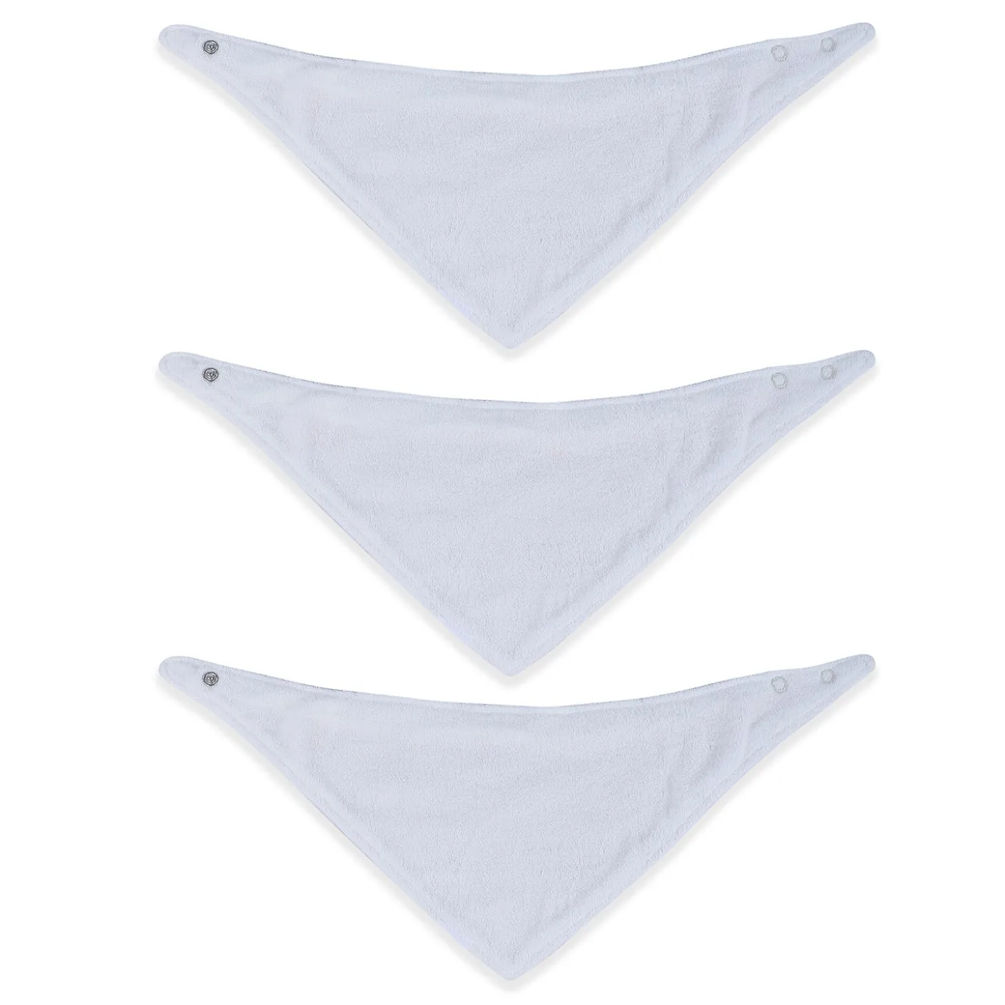 Baby Moo Dino-rrific Cotton 3 Pack Bandana Bibs - Pink
