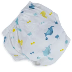 Baby Moo Dinosaur Reusable Cloth Training Diaper Panty - Multicolour