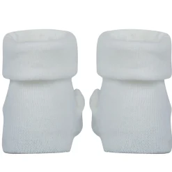 Baby Moo Dog 3D Anti-Skid Socks Booties Pack of 3 - Blue