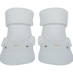 Baby Moo Dog 3D Anti-Skid Socks Booties Pack of 3 - Blue