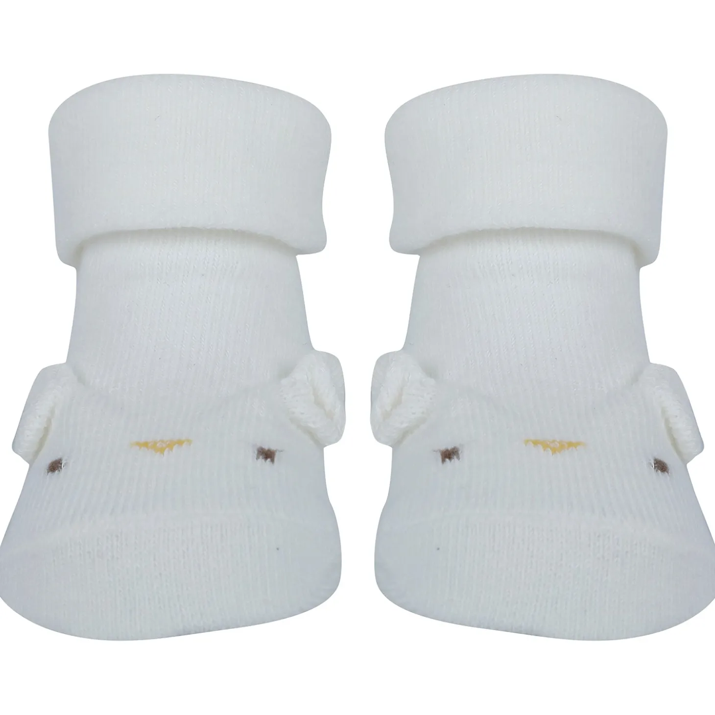 Baby Moo Dog 3D Anti-Skid Socks Booties Pack of 3 - Blue
