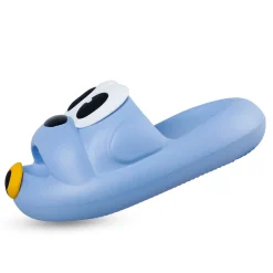 Baby Moo Dog Waterproof Soft Slippers Anti-Skid Sliders - Blue