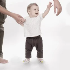 Baby Moo Ducklings White Booties
