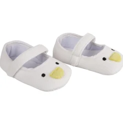Baby Moo Ducklings White Booties
