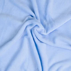 Baby Moo Elephant Applique with 3D Ears Soft Blanket - Blue