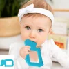 Baby Moo Elephant Soothing Silicon Teether BPA And Toxin Free - Blue