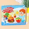 Baby Moo Fantastic Food Reusable Magic Water Colouring Book - Blue