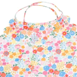 Baby Moo Floral Print Beach One-Piece Swimsuit Pool Swimming Costume - Pink