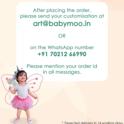 Baby Moo Fruits And Animals Personalised Photo And Name Waterproof Labels 40 Pcs Stationery Set For Children - Multicolour