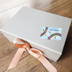 Baby Moo Happy Journey 40 Gift Card Pack Personalised Wish Tags - Multicolour