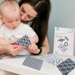 Baby Moo High Contrast Flash Cards Pack of 12 - Patterns