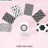 Baby Moo High Contrast Flash Cards Pack of 6 - Patterns