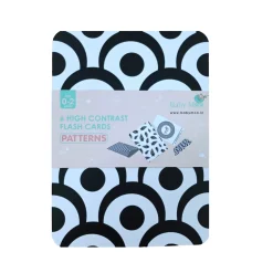 Baby Moo High Contrast Flash Cards Pack of 6 - Patterns