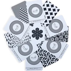 Baby Moo High Contrast Flash Cards Pack of 6 - Patterns