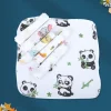 Baby Moo Highly Absorbent Cotton 6 Pcs Wash Cloth - Multicolour