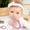 Baby Moo Hippo Soothing Silicon Teether BPA And Toxin Free - Pink
