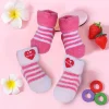 Baby Moo I Love Mummy Newborn Breathable Infant Cotton Socks - Pink