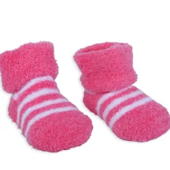 Baby Moo I Love Mummy Newborn Breathable Infant Cotton Socks - Pink