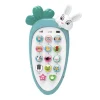 Baby Moo intelligent Bunny Interactive Musical Mobile Phone Toy For Kids With 20 Built-in Songs, Animal Sounds & Chat Button - Blue