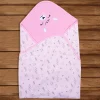 Baby Moo Jet Set Doggo Soft Reversible Wrapper - Pink