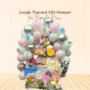 Baby Moo Jungle Themed Bipasha's Devi 15 Pcs Luxury Gift Hamper Peach - 0-6M Sizes Available