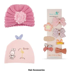 Baby Moo Jungle Themed Bipasha's Devi 15 Pcs Luxury Gift Hamper Peach - 0-6M Sizes Available