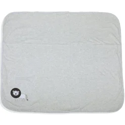Baby Moo King Lion Soft Reversible Wrapper - Grey