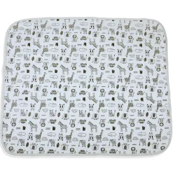 Baby Moo King Lion Soft Reversible Wrapper - Grey