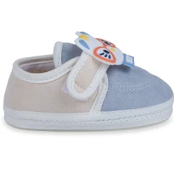 Baby Moo Kitty Love Soft Sole Anti-Slip Booties - Blue