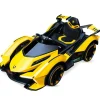Baby Moo Lambo Ride-On Sports Car | 12V Kids Electric Toy Vehicle | Parental Remote Control | USB MP3 Player | Ages 1-6 - Yellow