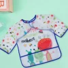 Baby Moo Lil Mischief Makers Long Sleeves Waterproof Wear Me Bib - Blue