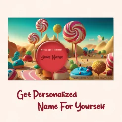 Baby Moo Lollipop 40 Gift Card Pack Personalised Wish Tags - Multicolour