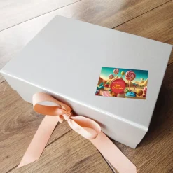 Baby Moo Lollipop 40 Gift Card Pack Personalised Wish Tags - Multicolour