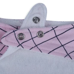 Baby Moo Love Mummy Cotton 3 Pack Bandana Bibs - Pink