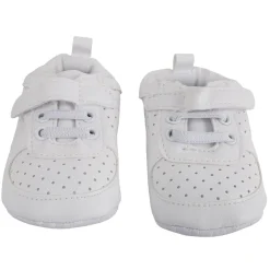 Baby Moo Matte White Sneakers