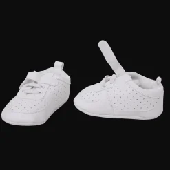 Baby Moo Matte White Sneakers