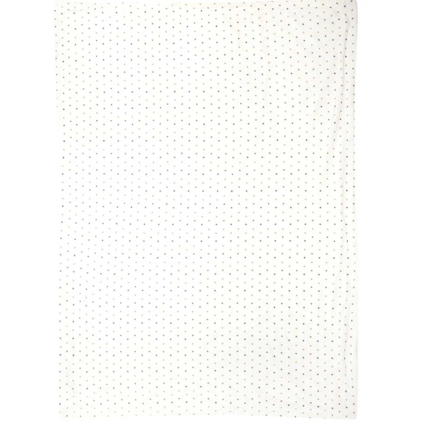 Baby Moo Mini Star White Bubble Blanket