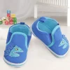 Baby Moo Monster Blue Slip-On Booties