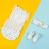 Baby Moo My Little Heart Gift Set 3 Piece With Bodysuit, Socks And Headband - Beige