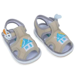 Baby Moo My Pet's House Chu-Chu Sound Breathable Anti-Skid Sandals - Beige