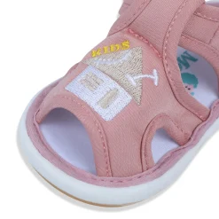 Baby Moo My Pet's House Chu-Chu Sound Breathable Anti-Skid Sandals - Pink